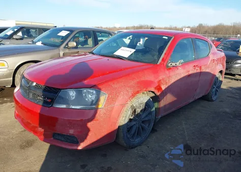 2014 Dodge Avenger Se from USA, damaged, VIN 1C3CDZABXEN226180